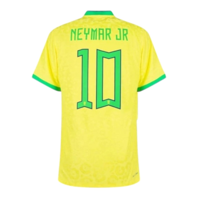 Camisa Retrô Seleção Brasileira I 2022/23 - Masculina Nike - Amarela com detalhes em verde