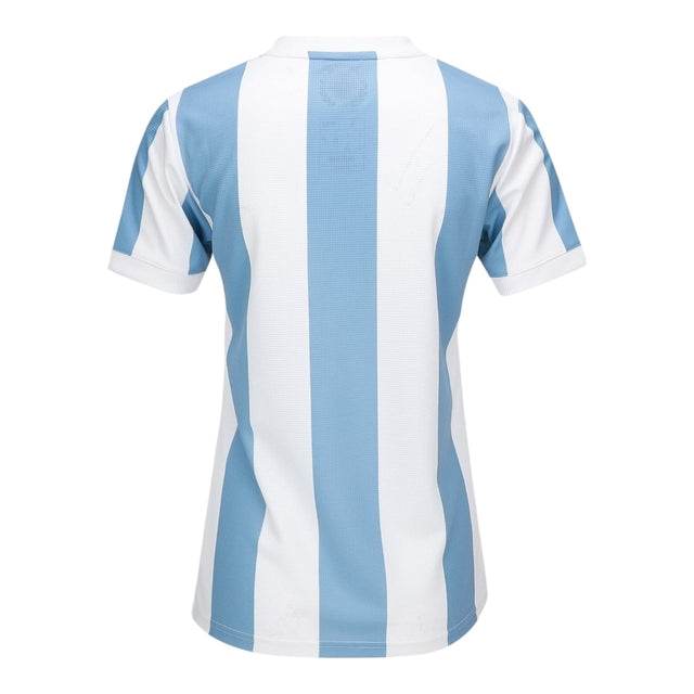 Camisa Seleção Argentina Edição Comemorativa 25/26 -  Adidas Feminina - Branca com listras em azul