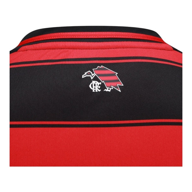Camisa Flamengo I 25/26 -  Adidas Feminina - Preta e vermelha