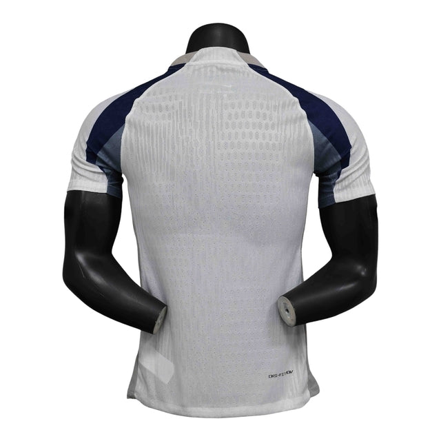 Camisa Tottenham I 25/26 - Jogador Nike Masculina - Branca com detalhes em azul