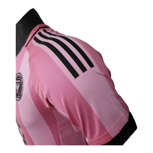 Camisa Inter Miami I 25/26 - Jogador Adidas Masculina - Rosa com detalhes em preto
