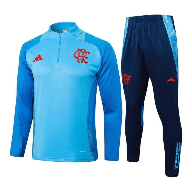 Conjunto Flamengo Treino 25/26 - Masculino Adidas - Azul