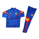 Conjunto Seleção Espanha Treino 25/26 - Masculino Nike - Azul com detalhes em vermelho e amarelo