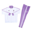 Conjunto Real Madrid 25/26 - Masculino Adidas - Roxo e branco