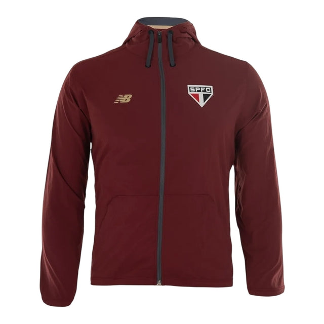 Jaqueta Corta-Vento São Paulo 25/26 - Masculina New Balance - Vermelha