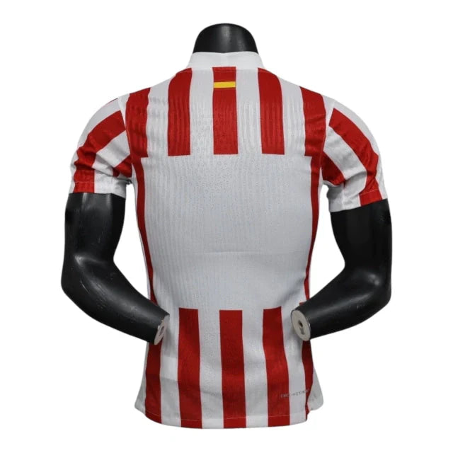 Camisa Atlético de Madrid I 25/26 - Jogador Nike Masculina - Branca e vermelha