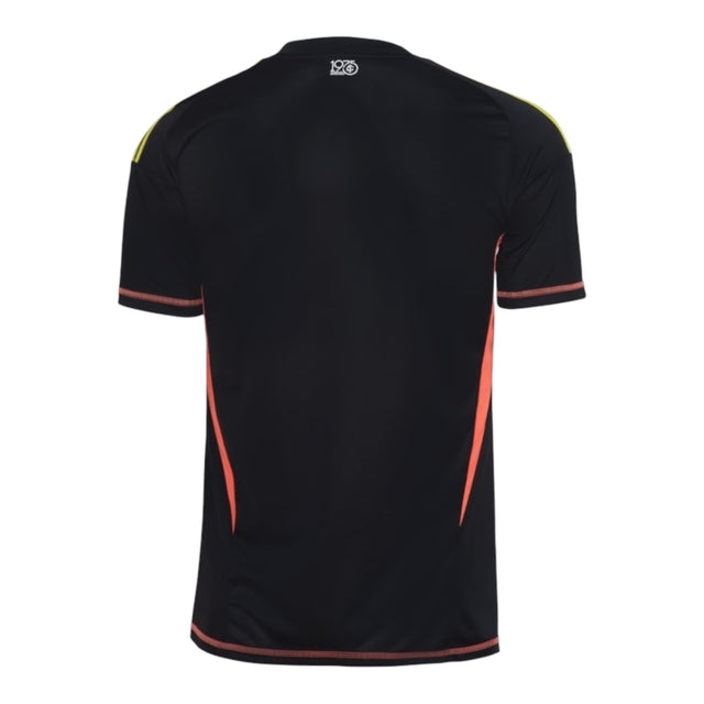 Camisa Internacional Goleiro I 25/26 - Torcedor Adidas Masculina - Preta com detalhes em laranja e amarelo