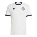 Camisa Seleção Alemanha Edição Aniversário 125 anos I 25/26 - Torcedor Adidas Masculina - Branca com detalhes em preto