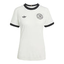 Camisa Seleção Alemanha Edição Aniversário 125 anos I 25/26 -  Adidas Feminina - Branca com detalhes em preto