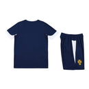 Kit Treino adulto - Camisa e Shorts - Seleção Portugal Nike 25/26 - Azul com detalhes em branco