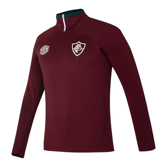 Jaqueta Corta-Vento Fluminense Treino 25/26 - Masculina Umbro - Vermelha