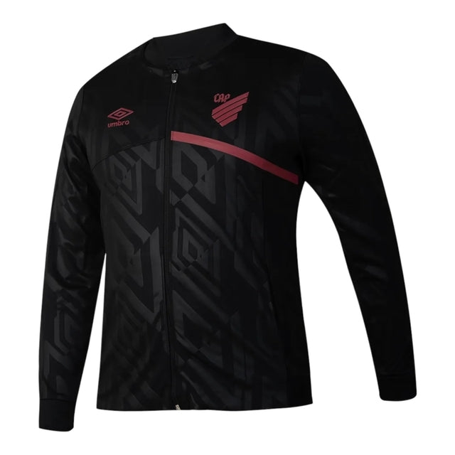 Jaqueta Corta-Vento Athletico Paranaense Hino 25/26 - Masculina Umbro - Preta