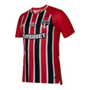 Camisa São Paulo II 25/26 - Torcedor New Balance Masculina - Vermelha e preta