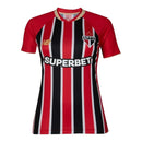 Camisa São Paulo II 25/26 -  New Balance Feminina - Vermelha e preta