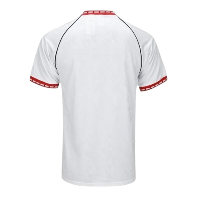 Camisa Manchester United Edição comemorativa 1991 II - Torcedor Adidas Masculina - Branca com detalhes em vermelho