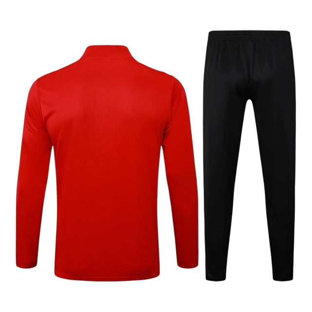 Conjunto Flamengo Treino 25/26 - Masculino Adidas - Vermelho e preto