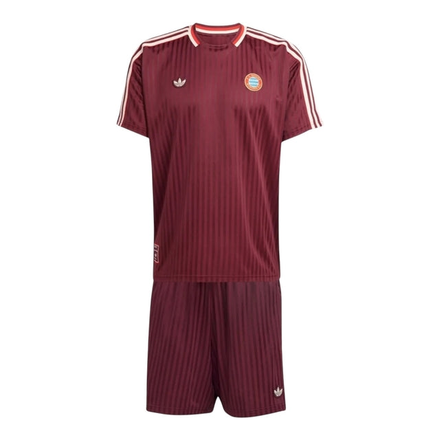 Kit infantil Bayern de Munique Edição especial Icon 25/26 - Adidas - Vinho