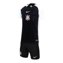 Kit Infantil Corinthians II 25/26 - Nike - Preto e branco