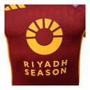 Camisa Roma I 25/26 - Jogador Adidas Masculina - Vermelha com detalhes em amarelo