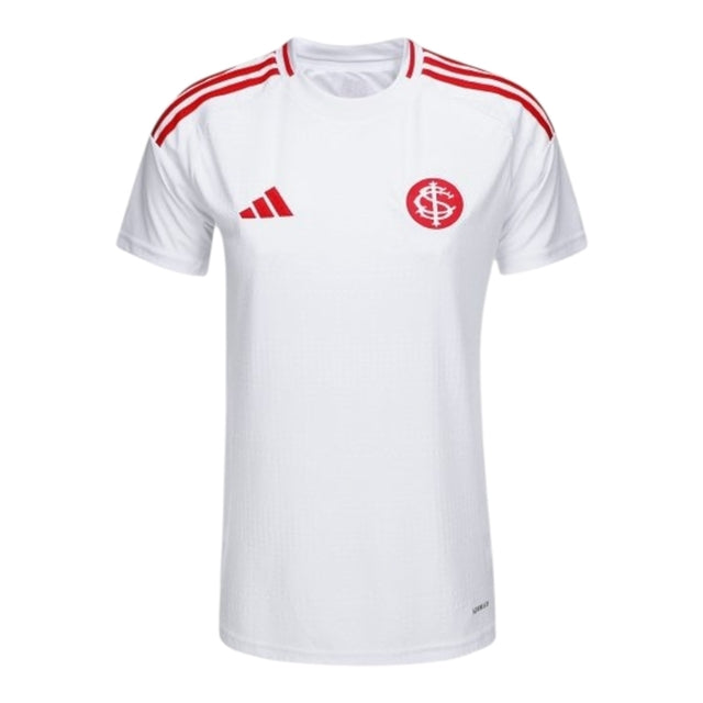 Camisa Internacional II 25/26 -  Adidas Feminina - Branca com detalhes em vermelho