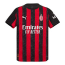 Camisa AC Milan I 25/26 - Torcedor Puma Masculina - Preta e vermelha com detalhes em cinza