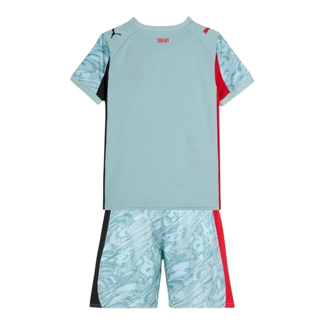 Kit Infantil AC Milan Goleiro I 25/26 - Puma - Azul