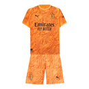 Kit Infantil AC Milan Goleiro II 25/26 - Puma - Laranja