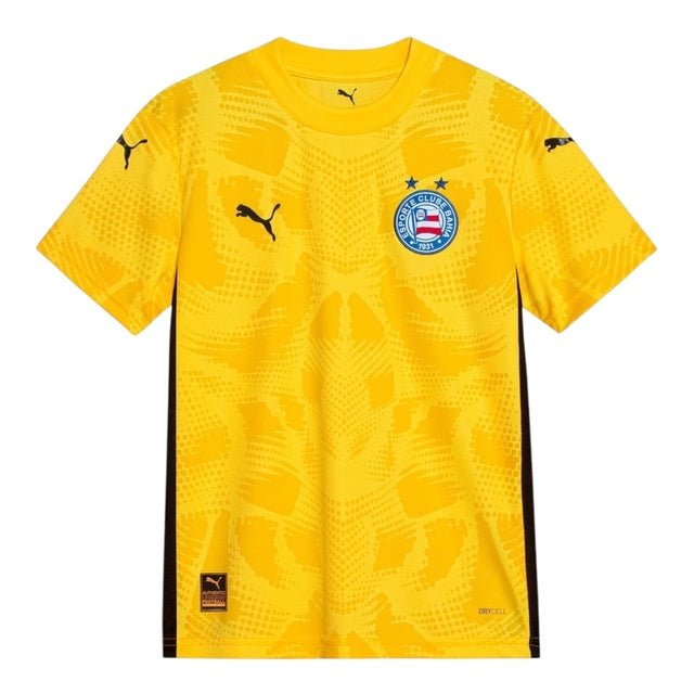 Camisa Bahia Goleiro II 25/26 - Torcedor Puma Masculina - Amarela