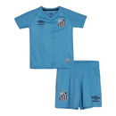 Kit Infantil Santos III 25/26 - Umbro - Azul