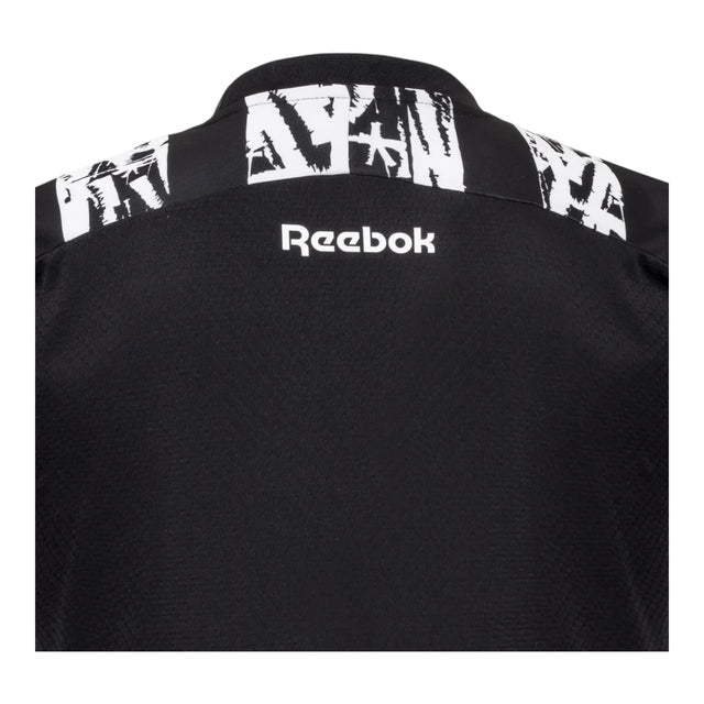 Camisa Botafogo Pré-jogo 25/26 - Torcedor Reebok Masculina - Preta com detalhes em branco