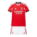 Kit Infantil Benfica I 25/26 - Adidas - Vermelho e branco