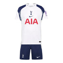 Kit Infantil Tottenham I 25/26 - Nike - Branco e azul