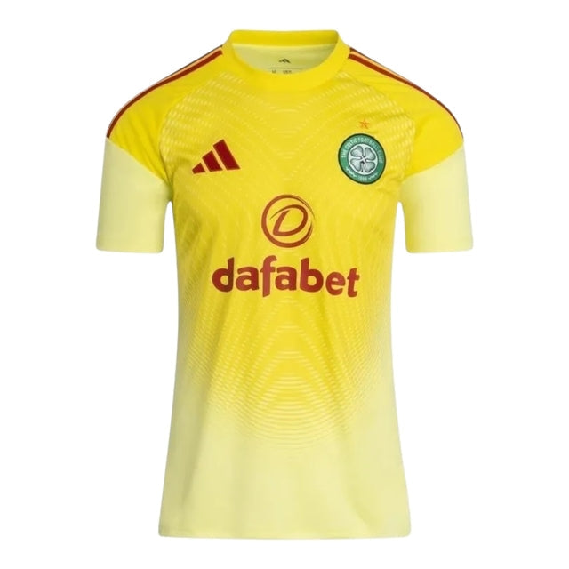 Camisa Celtic Goleiro 25/26 - Torcedor Adidas Masculina - Amarela