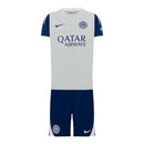 Kit Infantil Inter de Milão Treino 25/26- Nike - Cinza e azul