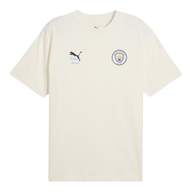 Camisa Manchester City Edição especial Mundial de Clubes I 25/26 - Torcedor Puma Masculina - Bege