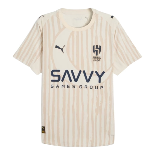 Camisa Al-Hilal Edição especial Mundial de Clubes Goleiro 25/26 - Torcedor Puma Masculina - Bege