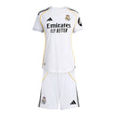 Kit Infantil Real Madrid I 25/26 - Adidas - Branco