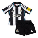 Kit Infantil Newcastle I 23/24 - Castore - Branco e preto