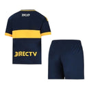 Kit Infantil Boca Juniors I 25/26 - Adidas - Azul com detalhes em amarelo