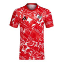 Camisa River Plate Pré-jogo 25/26 - Torcedor Adidas Masculina - Vermelha e branca