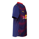 Camisa Red Bull Leipzig II 25/26 - Torcedor Puma Masculina - Azul com detalhes em vermelho