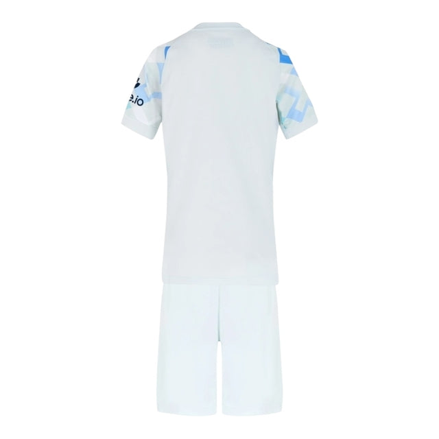 Kit Infantil Inter de Milão II 25/26- Nike - Branco com detalhes em azul e verde