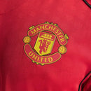 Camisa Manchester United I 25/26 -  Adidas Feminina - Vermelha com detalhes em preto