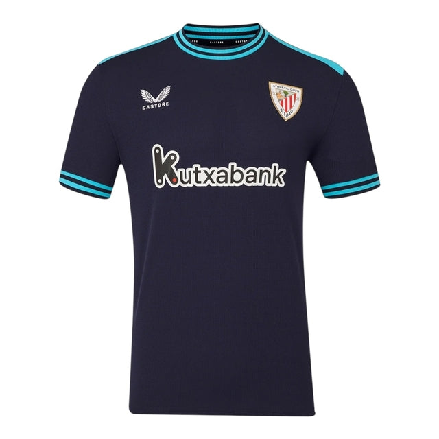 Camisa Athletic Bilbao II 25/26 - Torcedor Castore Masculina - Azul