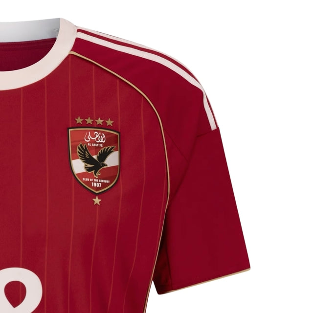 Camisa Al-Ahly I 25/26 - Torcedor Adidas Masculina - Vermelha
