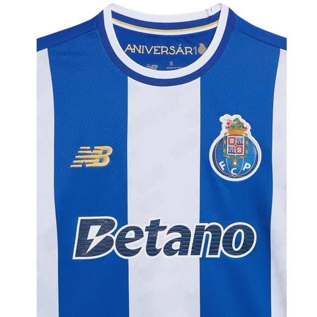 Camisa Porto Edição especial Mundial de Clubes I 25/26 -  New Balance Feminina - Azul e branca