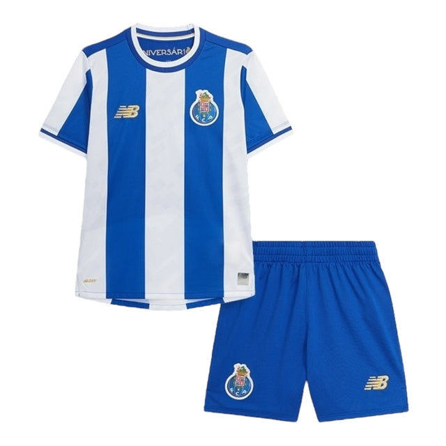 Kit Infantil Porto Edição especial Mundial de Clubes I 25/26 - New Balance - Azul e branco