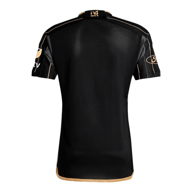 Camisa Los Angeles FC I 25/26 - Torcedor Adidas Masculina - Preta com detalhes em dourado