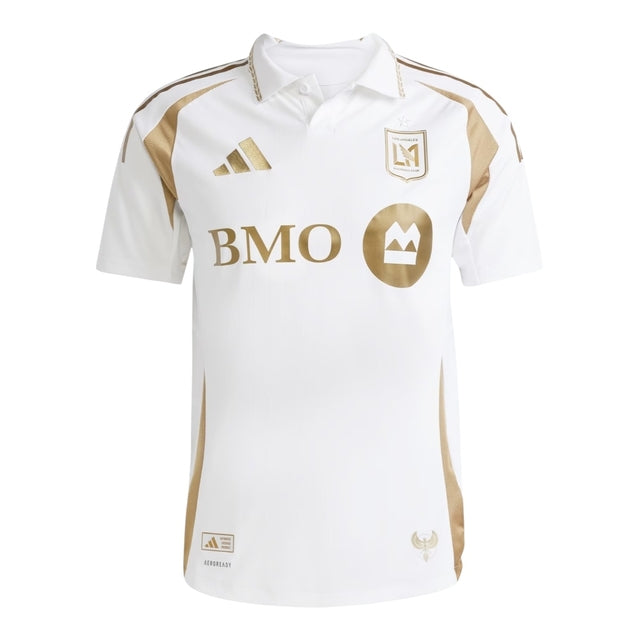 Camisa Los Angeles FC II 25/26 - Torcedor Adidas Masculina - Branca com detalhes em dourado