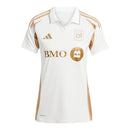 Camisa Los Angeles FC II 25/26 -  Adidas Feminina - Branca com detalhes em dourado